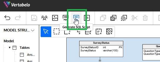 database design for online survey system