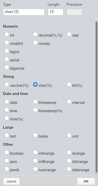 Use the Shortest CHAR Length to Accommodate All Values 