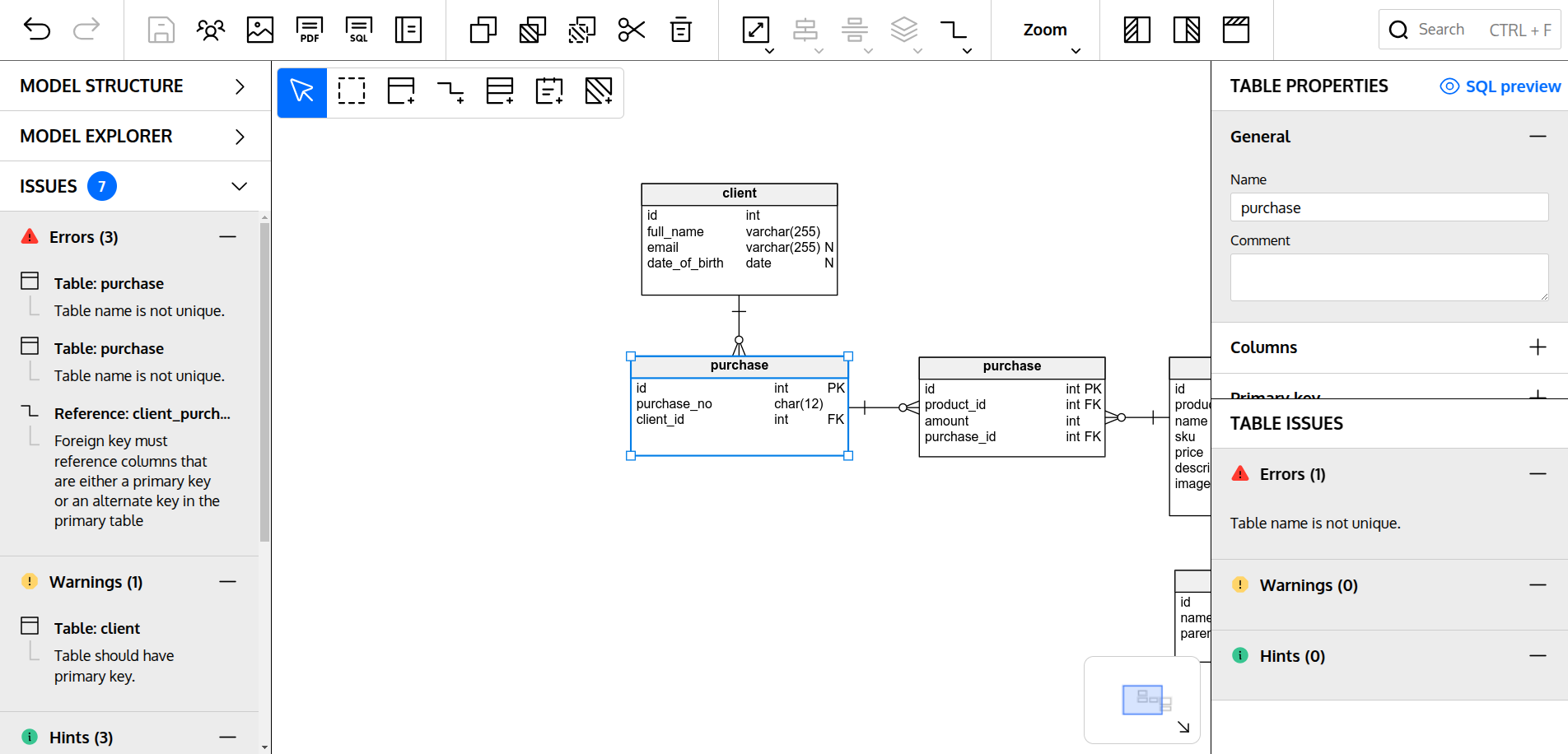Vertabelo Database Modeler