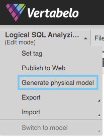generate physical-model
